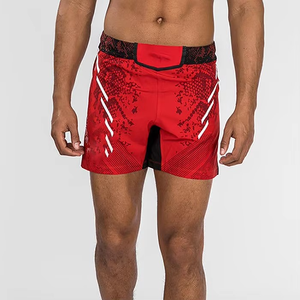 High Quality Custom Made Boxing <b>Short</b> Custom MMA <b>Sweat</b>-Wicking Kickboxing <b>Shorts</b> Quick Dry Elastic Waist Kickboxing <b>Shorts</b> - Product Image 1