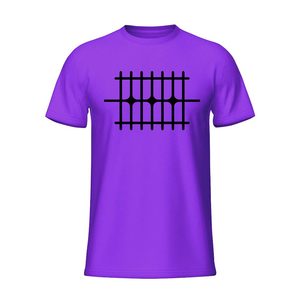 Camisetas de cuello redondo al por mayor para hombre, camisetas de algodón grueso con hombros caídos y cuello redondo para hombre - Product Image 5