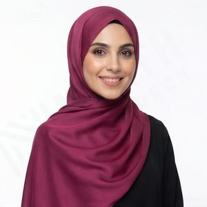 Hiyab Personalizado Nuevo al por Mayor, Hiyab Musulmán Abierto para Mujer, Talla Adulto, Suave, Premium, Transpirable, Elegante, Pañuelo para la Cabeza - Product Image 2