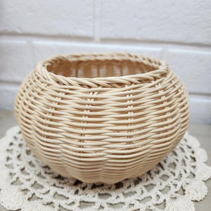 กล่องเก็บของหวายขนาดเล็ก กล่องฝาปิดสานทำมือ สำหรับใส่เครื่องประดับจิ๋ว - Product Image 6