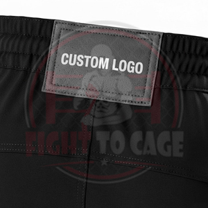กางเกง MMA คุณภาพพรีเมียม เอวยางยืดใส่สบาย ทนทาน พิมพ์ลาย โพลีเอสเตอร์ 100% สำหรับฝึกซ้อมมวย-น้ำหนักเบา - Product Image 5