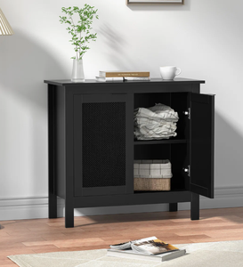 ตู้เก็บของไม้แกะสลักพรีเมียม 2 ประตู เฟอร์นิเจอร์ทำมือสุดหรู ตู้บุฟเฟ่ต์ทำมือ เฟอร์นิเจอร์ห้องนั่งเล่นดีไซน์ล่าสุดปี 2026 - Product Image 2