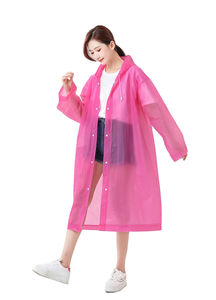 Chaqueta Impermeable Transparente para Mujer, Estilo Moderno y Personalizable, con Bordado, Transpirable y Ecológica - Product Image 5