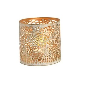 Modern Metal Votive <b>Candle</b> Holder Golden Finishing Tea Light <b>Candle</b> Pillar With Glass for Wedding & <b>Dinner</b> Parties usage Item - Product Image 2