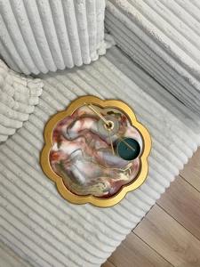 Bandeja de madera impresa para escritorio de oficina, bandeja de madera impresa para papelería, para espacio de trabajo profesional, suministro al por mayor de bandejas de servicio - Product Image 2