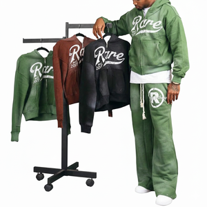 Survêtement polaire brodé à capuche pour filles, manches longues, fermeture éclair frontale, imprimé, délavé, style streetwear décontracté, automne, poches latérales, cordon de serrage - Product Image 6