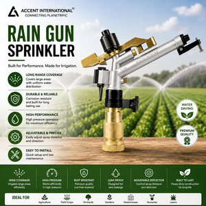 <b>Irrigation</b> Equipment Heavy-Duty Rain Gun <b>Sprinkler</b> Brass Material for Watering & <b>Irrigation</b> Exported From India for Africa UK - Product Image 1