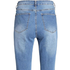 Wholesale High Quality Mens Flared Jeans Bootcut Denim Trousers Custom Logo Stretch Slim Fit Male <b>Bell</b> Bottom Jean Manufacturer - Product Image 6