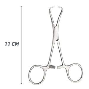 Pinza Quirúrgica Manual de Acero Inoxidable de Grado Médico de Alta Calidad, Tipo Backhaus, para Toallas - Product Image 3