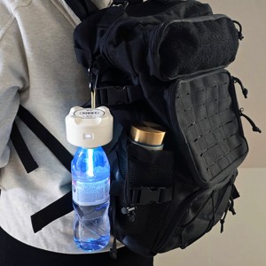 Portable Outdoor Plastic Reusable Water Bottle Lid for Hiking Camping Travel Sports Drinking Use - Product Image 6