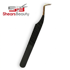 Pinzas para Pestañas de Acero Inoxidable al por Mayor, las Más Vendidas, Duraderas, Herramientas de Precisión para el Cuidado de la Belleza, Pinzas para Extensión de Pestañas - Product Image 4