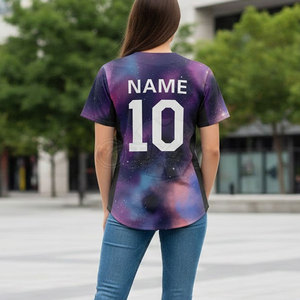 Camiseta Clásica de Béisbol para Mujer, Transpirable, de Alto Rendimiento, con Estilo Atlético, para Entrenamiento Deportivo y Uso Diario - Product Image 6