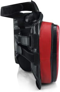 Protector de Muslos para Boxeo ER-28992 Rojo y Negro de PU, Equipo de Entrenamiento de MMA Resistente - Product Image 6