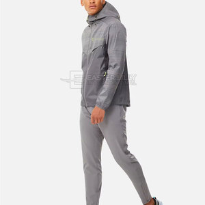 Chándales cortavientos con logotipo personalizado más vendidos para hombre, dos piezas, último diseño, manga larga, chándal cortavientos para hombre - Product Image 2