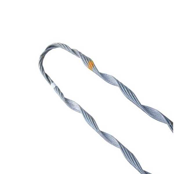 Top 2025 Overhead Preformed Guy Grip Long Span armour Rod Helical Deadend Guy Grips From Vietnam