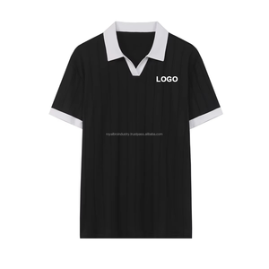 Logo personnalisé T-shirt d'extérieur d'été pour hommes Top Design surdimensionné pour Polo avec séchage rapide et coupe ajustée Vêtements de golf à séchage rapide - Product Image 2