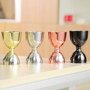 Jigger de mixologie haut de gamme en cuivre, outil de mesure pour bar, 30 ml et 45 ml, double extrémité, pour spiritueux et cocktails - Product Image 3
