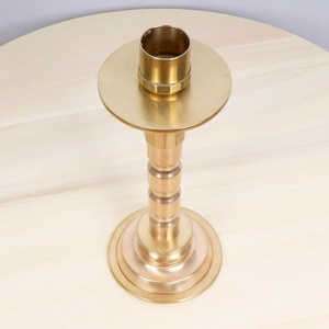 Vintage Solid <b>Brass</b> Candle Holder Stick <b>Antique</b> <b>Brass</b> Candlestick Holder Taper Candle Stand Decorative Tabletop Home Decor - Product Image 6