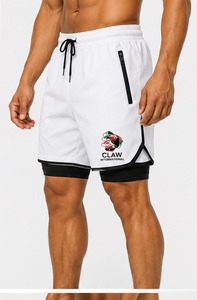 Pantalones Cortos Deportivos Personalizados para Hombre, Cintura Media, Casuales, para Gimnasio y Running, Hechos de Satén Transpirable, de Secado Rápido y Ecológicos - Product Image 6
