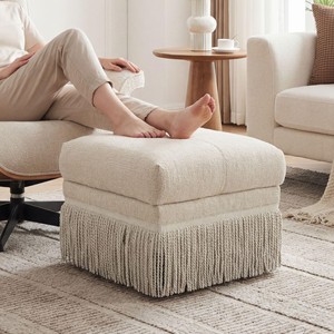 Walnut Wood Upholstered Ottoman <b>Step</b> <b>Stool</b> Wholesale | Handcrafted India - Product Image 3