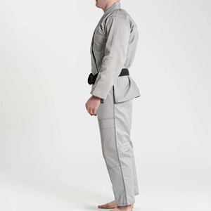 Vêtements de BJJ en gros, combinaisons de karaté et d'arts martiaux avec ceinture noire, uniformes de BJJ personnalisés pour adultes et jeunes avec service OEM - Product Image 4