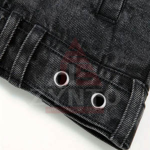 Chaleco vaquero para hombre fabricado en fábrica, más vendido, con bolsillos frontales, en venta, chaleco vaquero sin mangas para hombre - Product Image 6