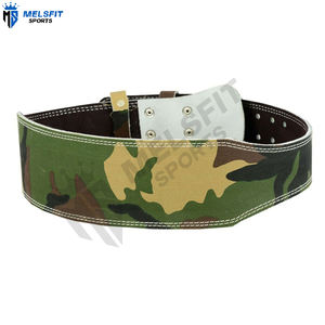 Cinturón de Levantamiento de Pesas de Cuero Resistente, Antideslizante, Ajustable, Protección Profesional para Powerlifting, Gimnasio y Fisicoculturismo - Product Image 2