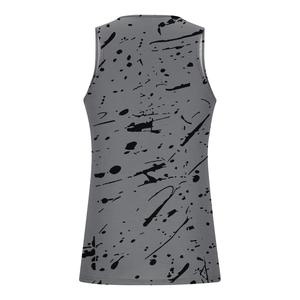 Nouveau débardeur décontracté pour homme grande taille 100 % coton avec logo imprimé sur le devant, sans manches, col rond, pour le sport, la course et la plage - Product Image 6