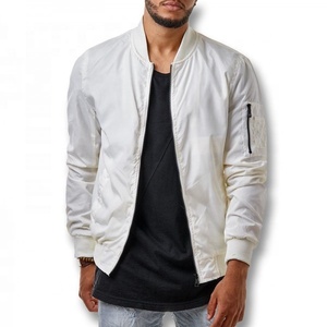 Chaquetas de Piloto para Hombre, Color Sólido, con Cierre, Abrigos de Invierno, Casuales, a la Moda, Corte Ajustado, Tallas Grandes, Chaquetas de Primavera y Otoño - Product Image 3