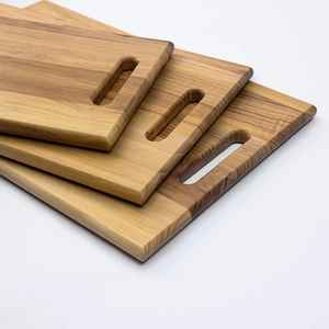 Tabla de Cortar y Servir Personalizada con Logotipo, de Madera de Acacia y Mármol, Duradera, de Primera Calidad, con Asa - Product Image 1