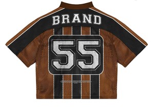 Camiseta Deportiva TAHAD Personalizada de Secado Rápido con Cuello en V, Estampado Retro, Estilo Jersey de Fútbol, Holgada, para Hombre, Camiseta Deportiva de Baloncesto, Malla Transpirable, Estilo Jersey de Fútbol - Product Image 3