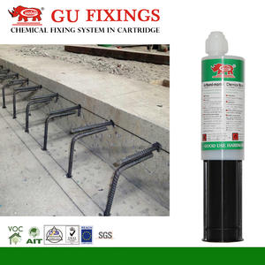 Ancrage chimique en polyester à prise rapide, adhésif résineux bicomposant pour la pose de chevilles de fer à béton, usage construction, rapport de mélange 10:1, ISO - Product Image 3