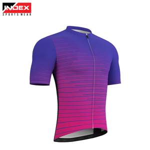 Maillot de Ciclismo Sublimado para Hombre INDEX, Cierre Completo, Manga Corta, Transpirable, Ropa Deportiva de Poliéster - Product Image 4