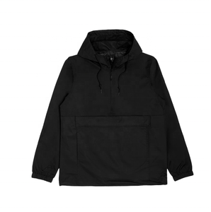 Ensemble deux pièces coupe-vent pour homme 2026 : veste zippée en nylon à logo personnalisé et pantalon de survêtement évasé - Product Image 4