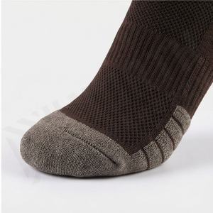 High Top Basketball <b>Socks</b> Mid Calf Thickened Towel Bottom Men Sports Breathable Cushion Athletic Durable Customized Color Pair - Product Image 6