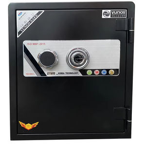 Caja Fuerte Digital Electrónica con Cerradura de Llave YUNOS YNS-52C, Caja Fuerte Ignífuga para Montar en la Pared con Protección Óptima Contra Robos - Product Image 1