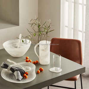 Cuenco redondo de resina para servir con logotipo personalizado, frutero decorativo del fabricante indio de RF Crafts - Product Image 4