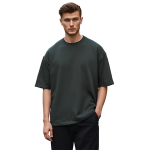 Camiseta Oversize de Corte Cuadrado para Hombre - Product Image 1
