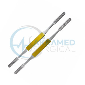 Râpe nasale double extrémité TC Fomon 7 8 3 4 en acier inoxydable, instrument de rhinoplastie certifié CE, outil chirurgical réutilisable AS-TF-54516 - Product Image 5