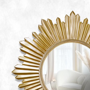Armanda Luxury Gold Sunburst Wall <b>Mirror</b> Handmade Elegant and Modern <b>Decorative</b> <b>Mirror</b> - Product Image 3