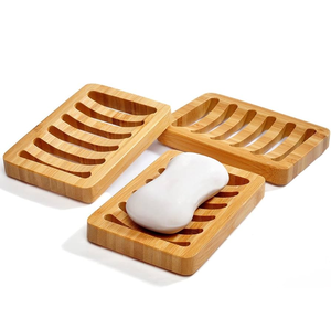 Support à Savon en Bois Rectangulaire Design avec Drainage Intégré – Meilleur Prix - Product Image 4
