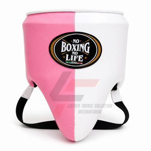Guantes de Boxeo Profesionales de Cuero Genuino de Primera Calidad, Sin Boxeo No Hay Vida, Juego de Boxeo Personalizado, Kit de Protección para Cabeza y Zona Íntima - Product Image 5