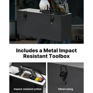 Cortadora de Varillas de Acero Eléctrica Hidráulica de Alta Potencia de 1000 W, Máquina Portátil para Cortar hasta 5/8 Pulgadas (4-16 mm) # 5 Barras de Refuerzo en 2 Segundos - Product Image 5