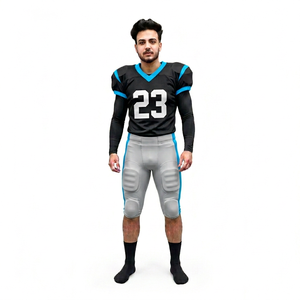 Wholesale American Football Uniform Custom Jersey Pants Team Sportswear Bulk Game Training <b>Clothing</b> - Product Image 1