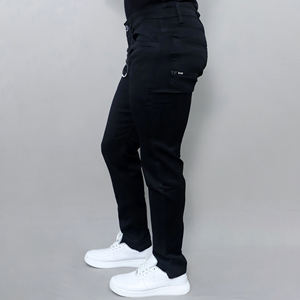Jeans Casuales de Mezclilla para Hombre, Nuevo Lanzamiento, Jeans Negros Elásticos de Tiro Medio para Hombre - Product Image 5