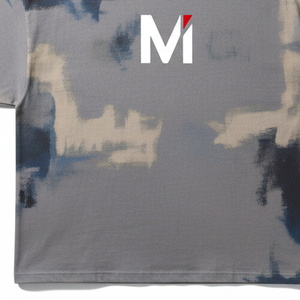 เสื้อยืดทรงบ็อกซี่ผู้ชาย ผ้าคอตตอนหนานุ่ม ทรงหลวม สไตล์สตรีทแวร์  เรียบง่าย  รับสกรีนลายกราฟิกตามสั่ง - Product Image 6