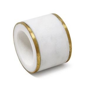 Porte-serviettes en marbre de luxe, pierre naturelle de qualité supérieure, décoration de table pour salle à manger, mariage, restaurant, hôtel - Product Image 1