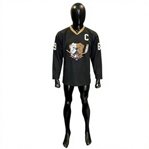 Maillot de hockey sur glace et sur roulettes personnalisé par sublimation 2026, léger, 100 % polyester, imprimé, créez votre propre design - Product Image 2