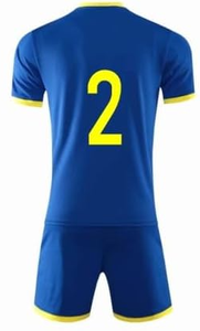 Maillot de football pour homme de haute qualité, 100% polyester, respirant, kit vierge, uniforme sportif d'origine usine - Product Image 2