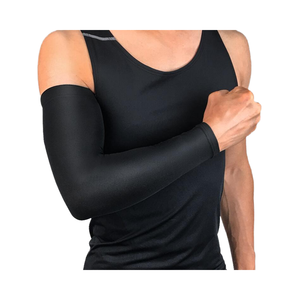 Mangas de compresión para protección de codos para entrenamiento en gimnasio y entrenamiento de fuerza, mangas de secado rápido para hombres y mujeres - Product Image 2